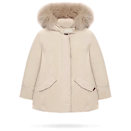 Химчистка детской куртки с отделкой из натурального меха